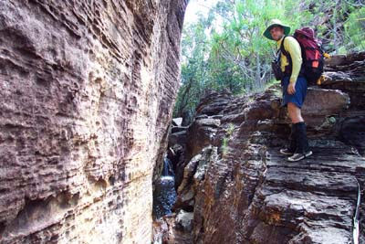 Small tributary gorge