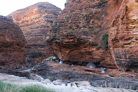 Piccaninny Gorge camp site