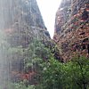 View from behind Cathedral Falls