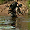 Wading up Piccaninny Creek