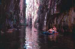 Freezing Gorge pack float