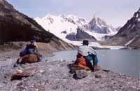 Lake below Cerro Torre