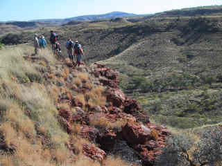 Gorge top view