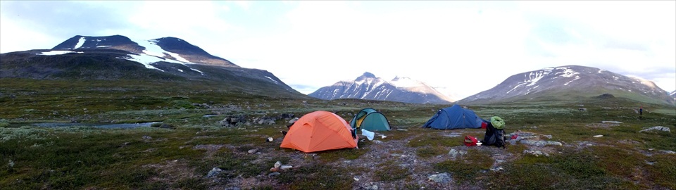 Sarek, Camp, day 4