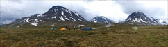 Sarek, camp day 5