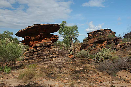 Rock formation, unknown Valley