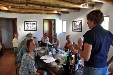 Lunch and wine tasting at Druk My Niet