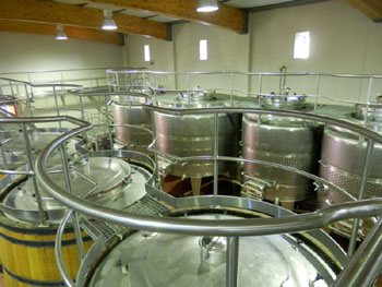 Hi-tech wine making