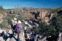 Amphitheatre Falls from above