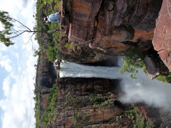 Jim Jim Falls in January