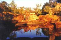 Walking along Koolpin Creek