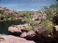 Central part of Koolpin Gorge