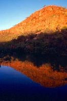 Gregory Pool at sunset