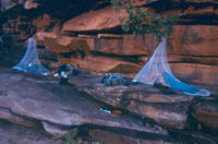 Campsite near Lower Falls, Mitchell River