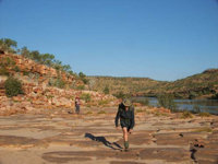 Durack River - easy walking