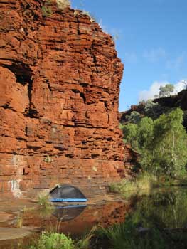 Upper Knox Gorge campsite, Karijini National Park