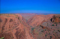 View toward the Bungles from the southern Osmond Range