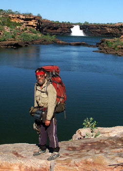 Russell Willis at Solea Falls, June 2004