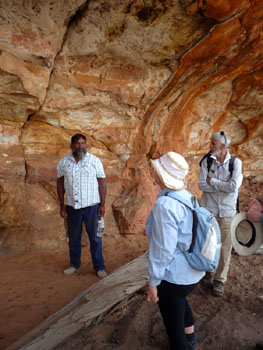 On the Lilla cultural tour, Watarrka