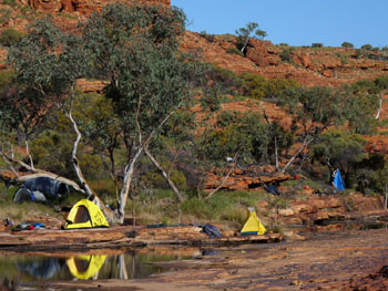 Kings Creek camp, Watarrka