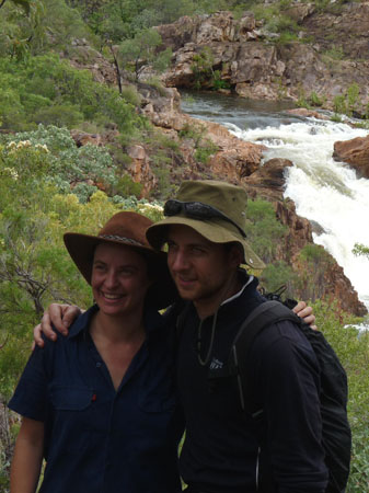 Carr Boyd waterfall, May,