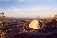 Camp site on top of Hill 420