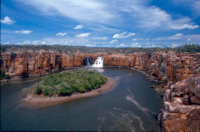 asuarina Falls where Casuarina Creek meets the Berkeley River