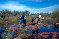 Early creek crossing