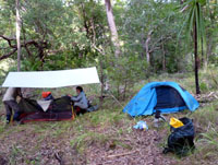 Wet season shelters